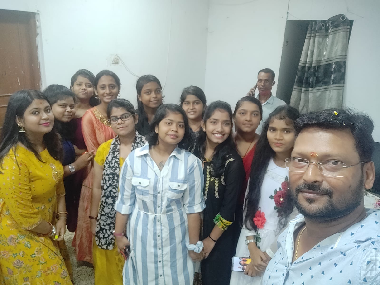 Batch farewell with director