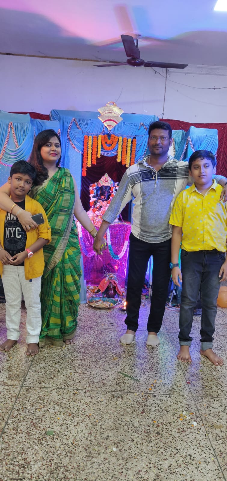 Ganesh Puja setup and celebration at SSCC