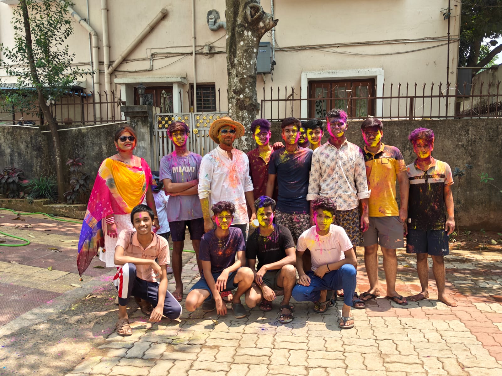 Holi celebration